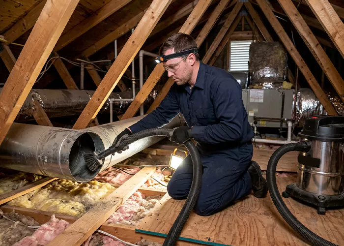 Skilled Newark Attic Duct Cleaning Company