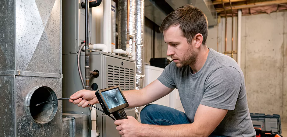 Air Duct Camera Inspection in Newark, NJ