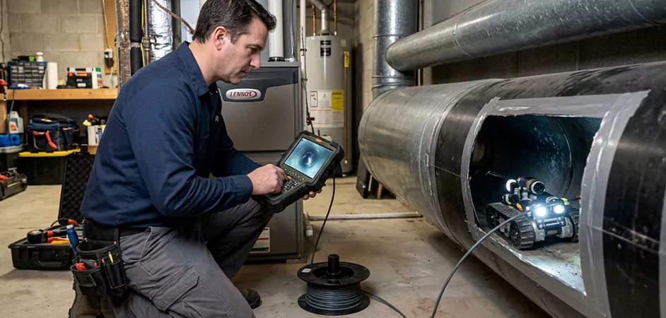 Robotic Duct Inspection in Newark, NJ