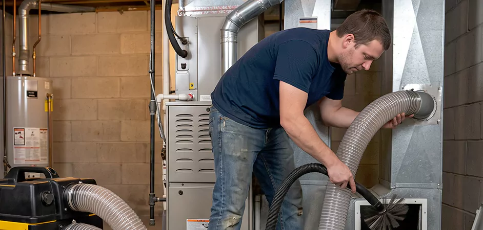 Negative Pressure Duct Cleaning for Large and Long Duct Systems in Newark