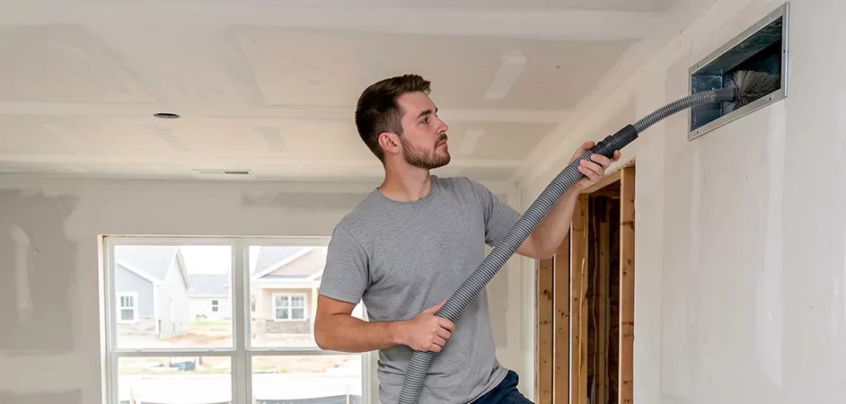 Multifamily New Construction Duct Cleaning in Newark